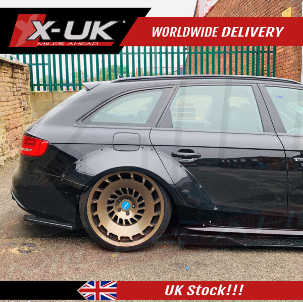 Audi A4 S4 B8 2008-2012 wide body kit conversion fenders