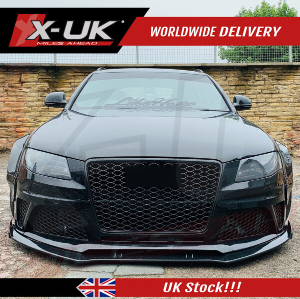 Audi A4 S4 B8 2008-2012 wide body kit conversion fenders