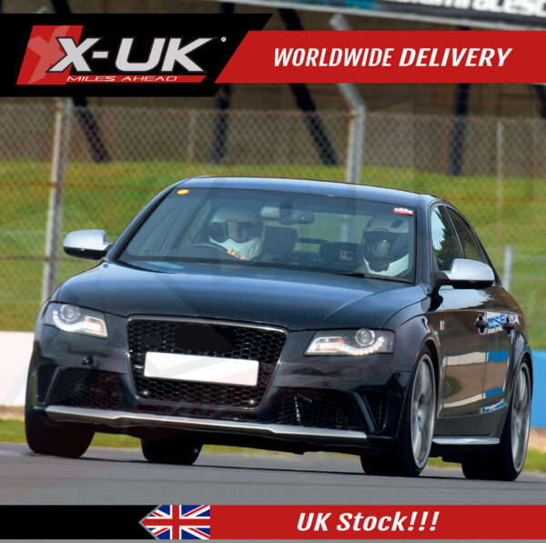 RS4 style front bumper body kit conversion for Audi A4 S4 2008-2012 B8