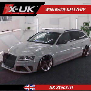 RS4 style front bumper body kit conversion for Audi A4 S4 2008-2012 B8