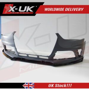 RS4 style front bumper body kit conversion for Audi A4 S4 2008-2012 B8