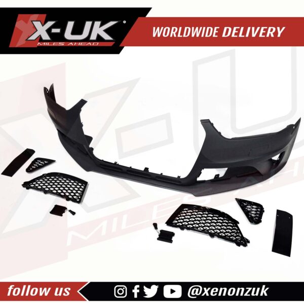 RS4 style front bumper conversion for Audi A4 S4 2013-2015 B8.5