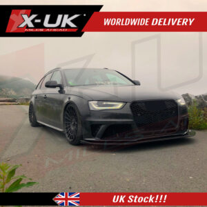 RS4 style front bumper conversion for Audi A4 S4 2013-2015 B8.5