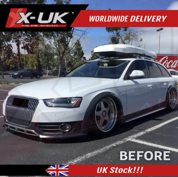 RS4 style front bumper conversion for Audi A4 S4 2013-2015 B8.5