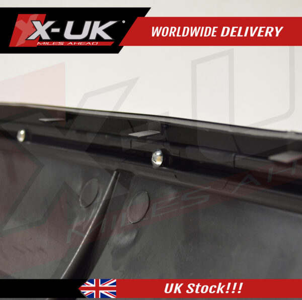 RS3 style rear diffuser for Audi A3 8V S-line S3 Saloon 2016-2019