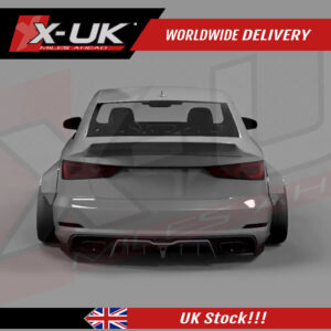 Audi A3 Sline S3 8V 2016-2019 FRP rear spoiler wing ducktail