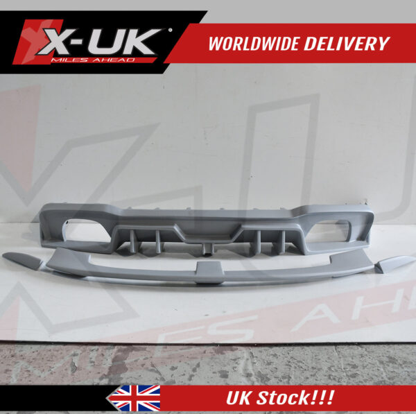 Audi RS3 8V Saloon Rear Diffuser Valance FRP 2016-2020