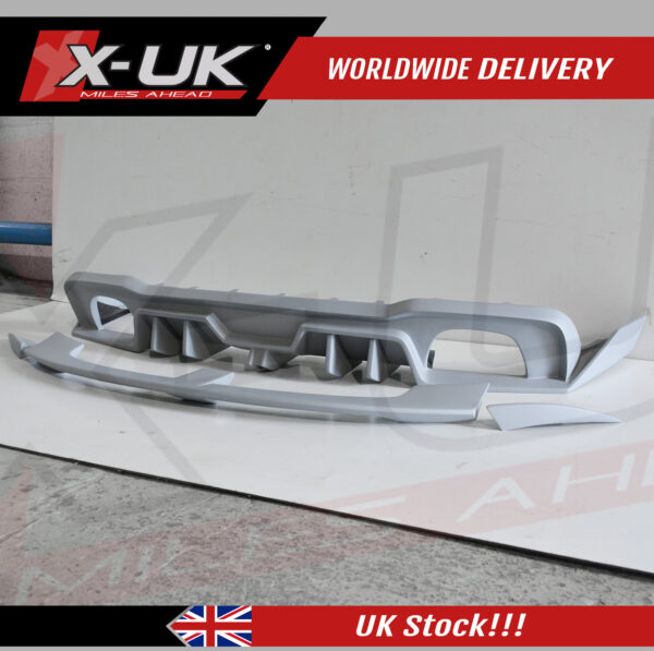 Audi RS3 8V Saloon Rear Diffuser Valance FRP 2016-2020