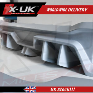 Audi RS3 8V Saloon Rear Diffuser Valance FRP 2016-2020