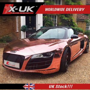 Audi R8 2007-2012 front honeycomb mesh grill gloss black