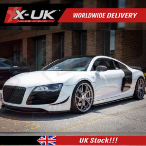 Audi R8 2007-2012 front honeycomb mesh grill gloss black