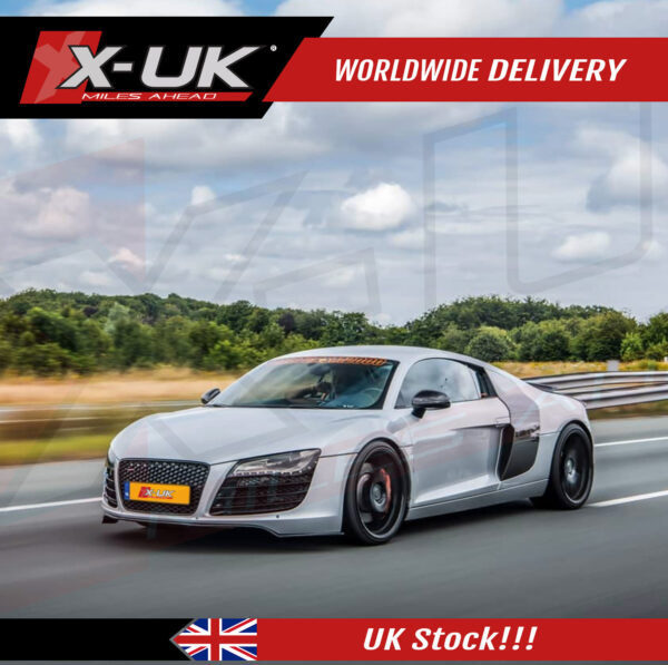 Audi R8 2007-2012 front honeycomb mesh grill gloss black