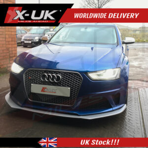 Audi RS4 2013-2015 B8.5 FRP front splitter lip