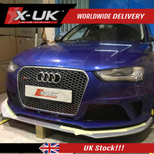 Audi RS4 2013-2015 B8.5 FRP front splitter lip