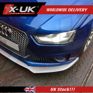 Audi RS4 2013-2015 B8.5 FRP front splitter lip