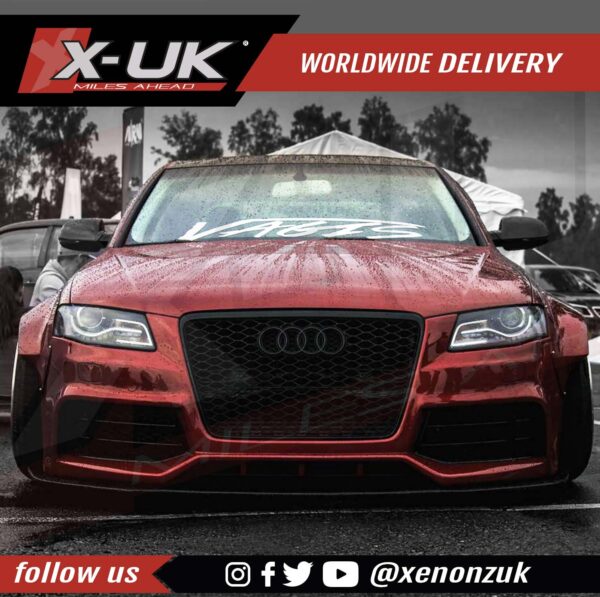 Audi RS4 2008-2013 B8 front splitter lip