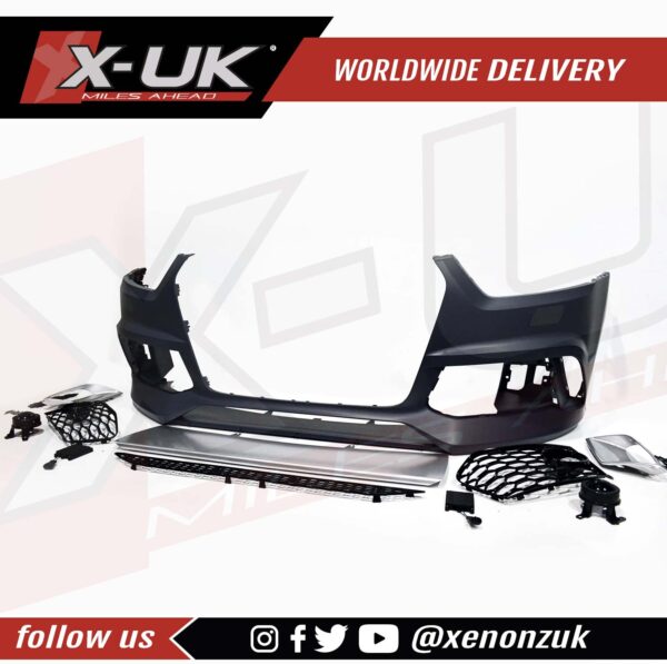 Audi RSQ3 style front bumper conversion for Audi Q3 SQ3 2011-2017