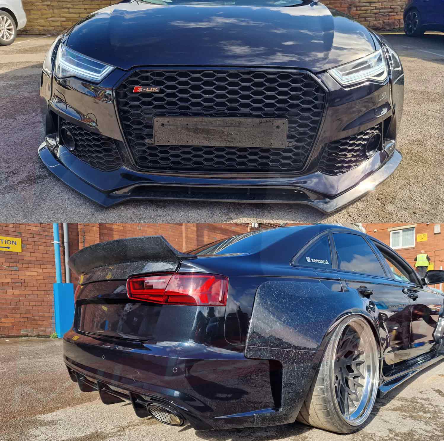 Audi A6 C7 RS6 Conversion Kit With Diffuser Abd A7 Inspired Headlight, For  Modification at best price in Surat