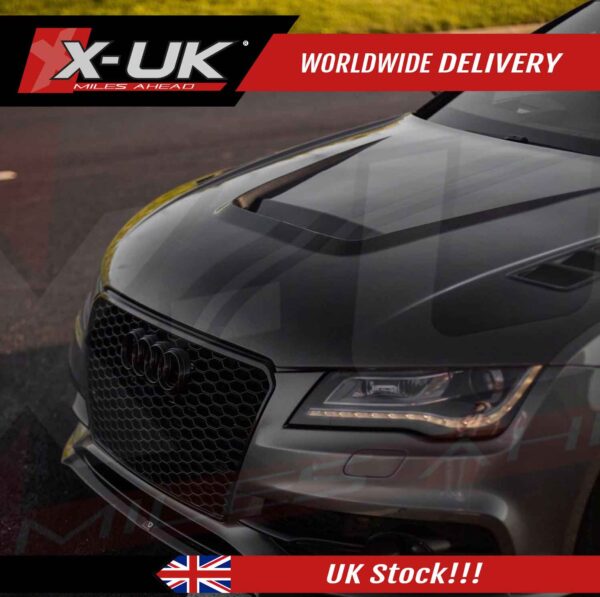 Audi A7 SE A7 S-Line S7 RS7 2011-2017 FRP carbon fiber bonnet hood