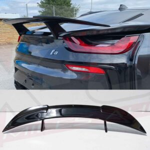 BMW I8 2014-2019 gloss black finish rear spoiler wing FRP