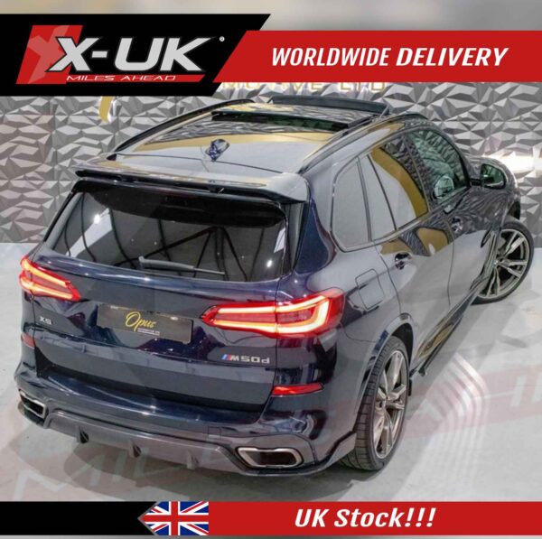 BMW X5 G05 2018-2021 M performance style carbon fiber look body kit