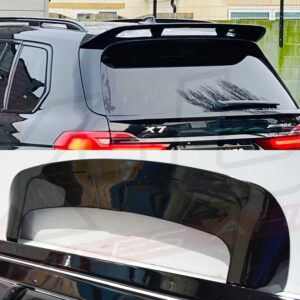 BMW X7 2019-2020 G07 gloss black roof spoiler wing