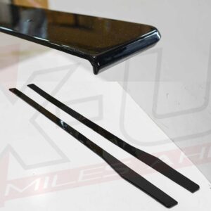 Mercedes C63 W205 C43 AMG gloss black side skirts extensions