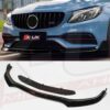 Mercedes C63 AMG 2015-2020 BB style gloss black front splitter