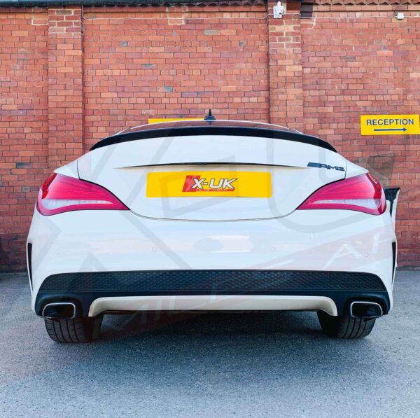 Mercedes W117 AMG Sport CLA 45 2013-2018 gloss black rear boot spoiler