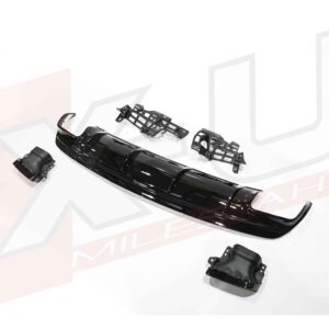 Mercedes CLA 260 C117 W117 to CLA 45 2013-2018 gloss black rear diffuser