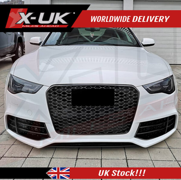 Audi A5 S5 Coupe Convertible 2012-2015 to RS5 style body kit conversion