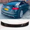 Audi TT TTS 2014-2018 MK3 to TTRS style gloss black rear spoiler wing