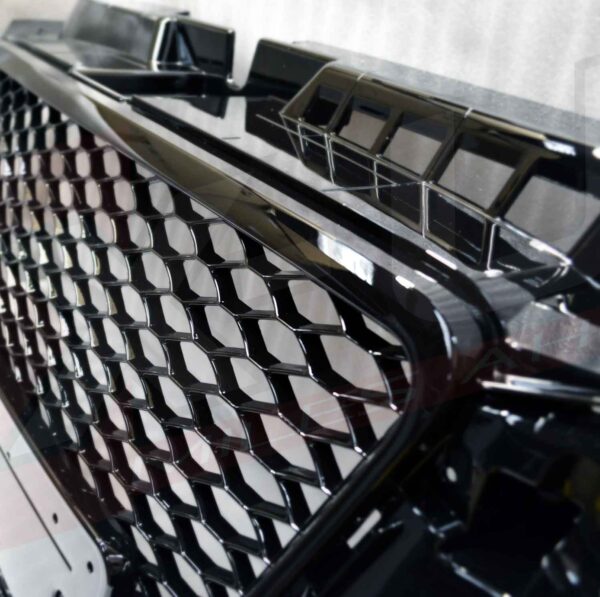 Audi A3 S3 8P 2009-2012 to RS3 style honeycomb mesh grill gloss black