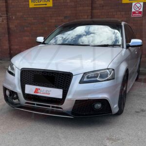 Audi A3 S3 8P 2009-2012 to RS3 style front bumper body kit conversion