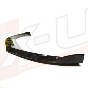 Audi A4 B9 2016-2019 SE NON S-LINE gloss black front splitter lip for Saloon Avant