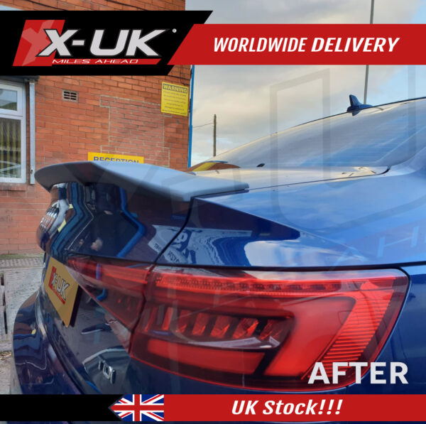 Audi A4 S-line S4 B9 2016-2019 Saloon rear boot trunk spoiler wing