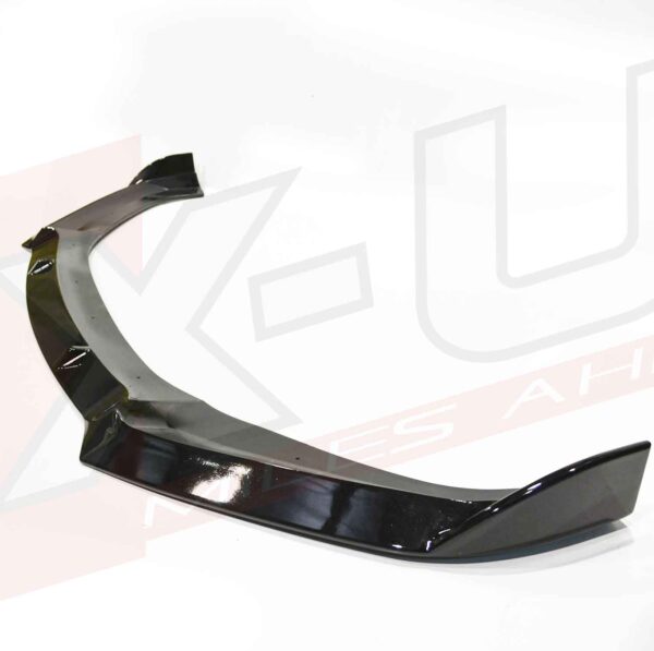 Audi A4 B9 2016-2019 S-line gloss black front splitter lip for Saloon Avant