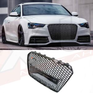 Audi A5 S5 RS5 2012-2015 to RS5 style honeycomb mesh grill gloss black