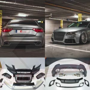 audi a5 s5 coupe 2007-2012 to rs5 style body kit conversion cover