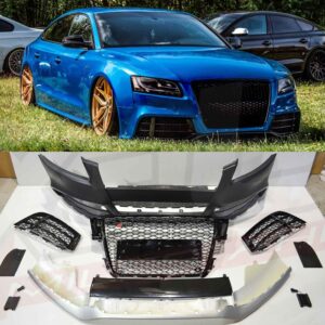 audi a5 s5 2007-2012 to rs5 style front bumper conversion