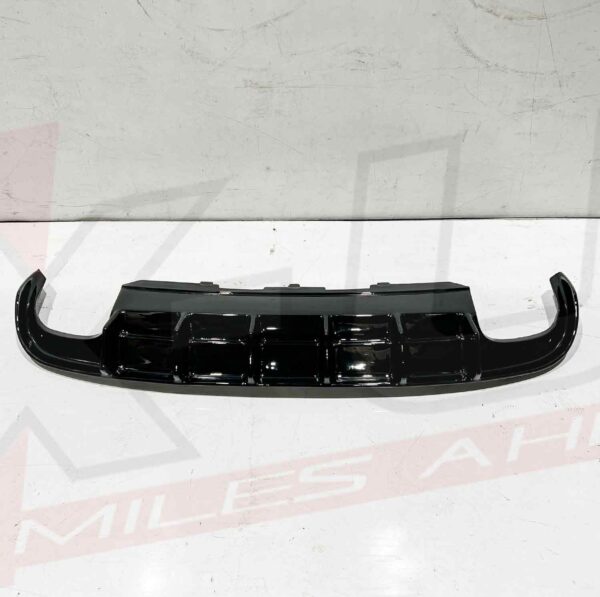 Audi A5 S-line S5 2007-2012 Sportback gloss black rear diffuser valance 1.0