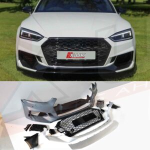 Audi RS5 style body kit front bumper side skirts rear bumper for A5 S5 B9 2016-2019 Sportback