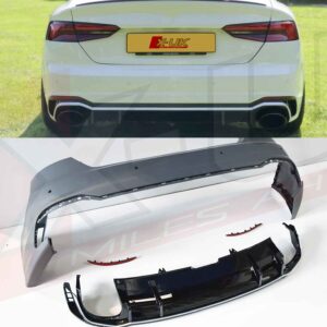 Audi RS5 style body kit front bumper side skirts rear bumper for A5 S5 B9 2016-2019 Sportback