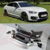 Audi RS5 style body kit front bumper side skirts rear bumper for A5 S5 B9 2016-2019 Sportback