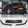 Audi RS6 C7 Avant 2011-2014 3 piece rear diffuser add on