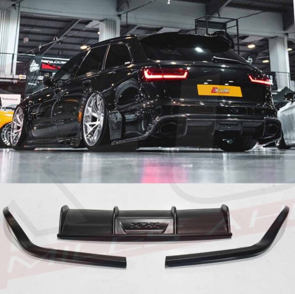 Audi RS6 C7 Avant 2011-2014 3 piece rear diffuser add on