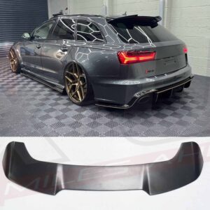 Audi RS6 C7 Avant 2011-2014 rear roof spoiler wing add-on