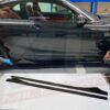 BMW 2 Series F22 F23 M240i gloss black side skirts blades