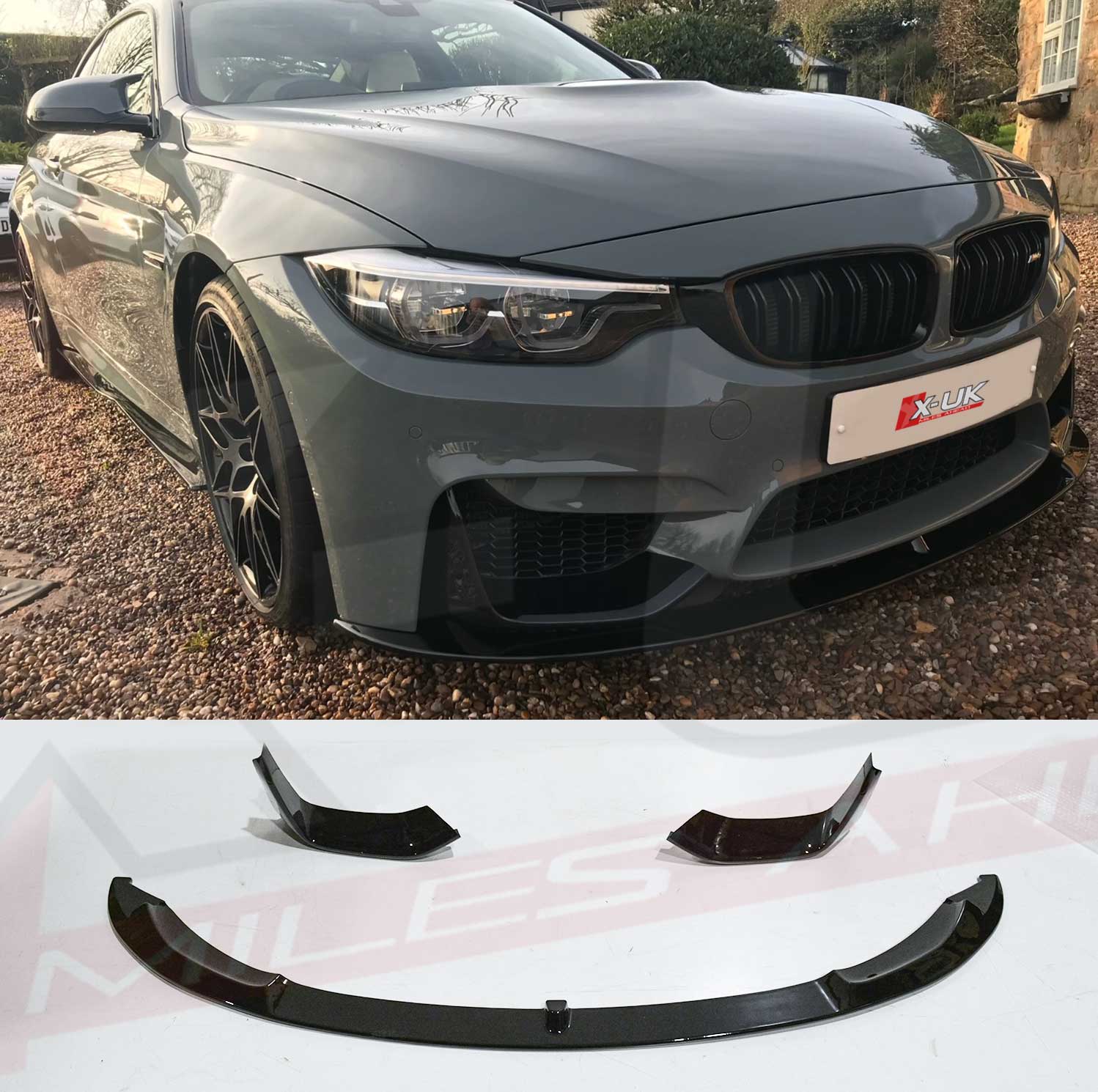 BMW 3 Series F30 F80 Saloon inc M3 M Performance Style Gloss Black Boo –  Carbon Factory