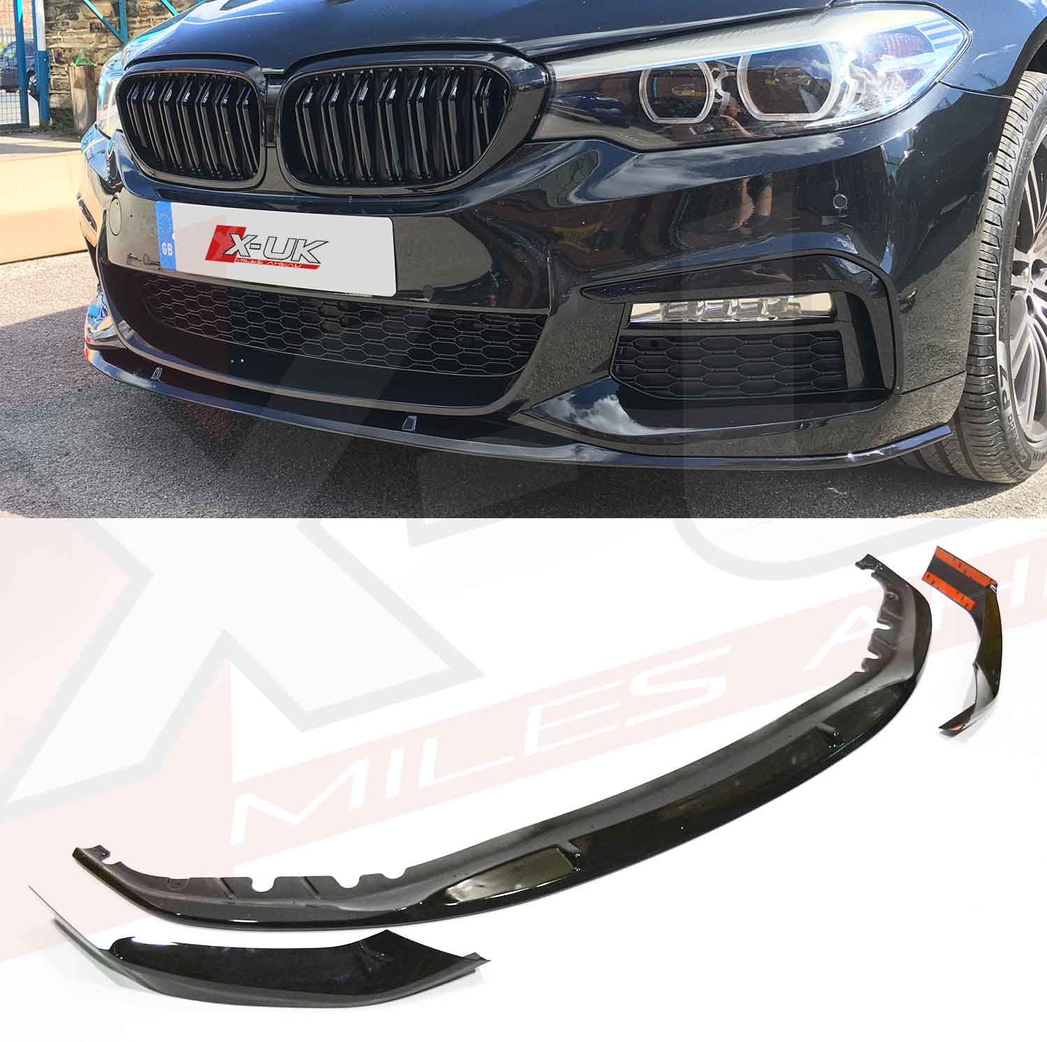 AC Schnitzer Front splitter for BMW 5 series G30/G31 M Sport